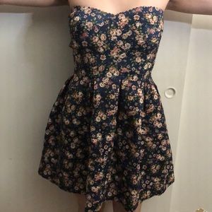 Dark Floral Dress